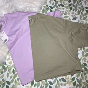 2 Pack H&M Crop Tops